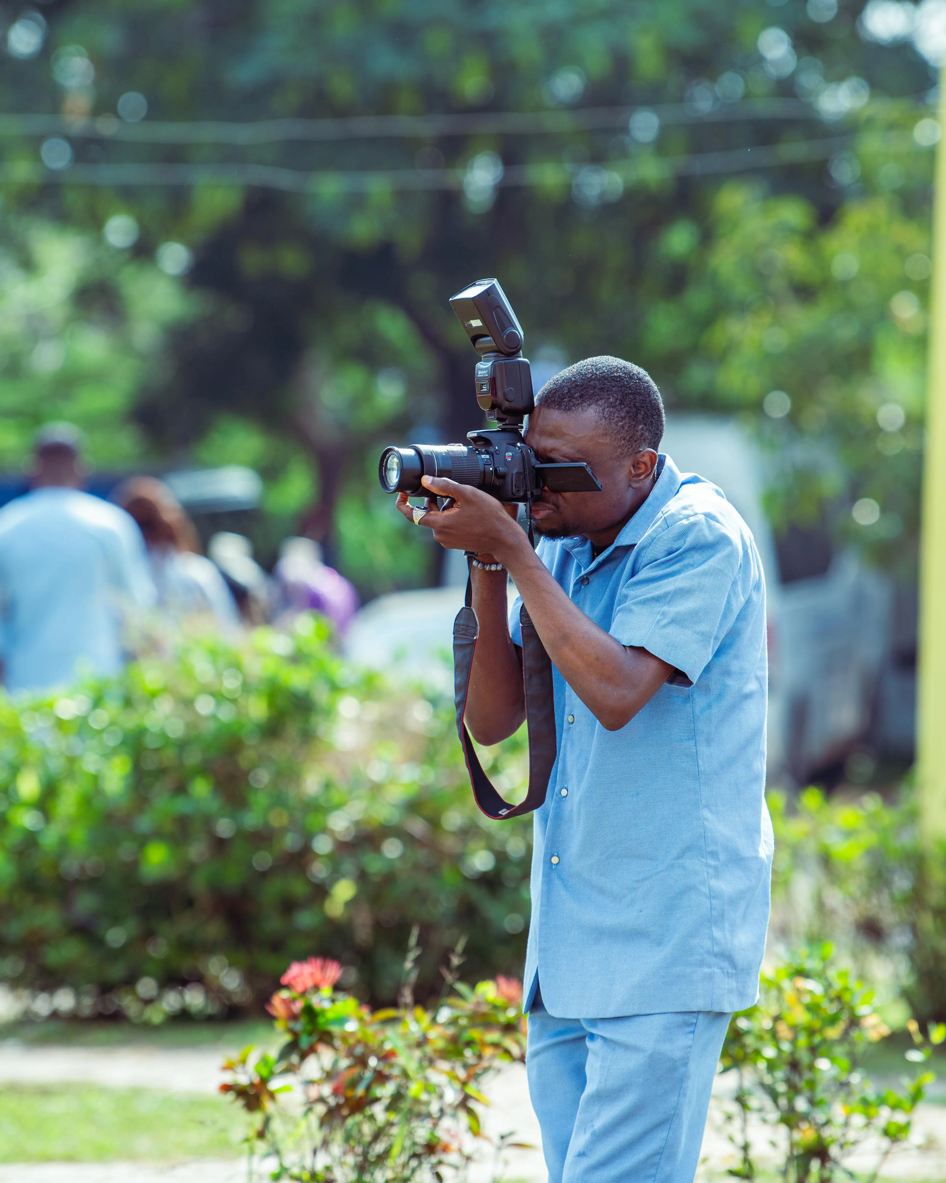 Iyanuoluwa in the field
